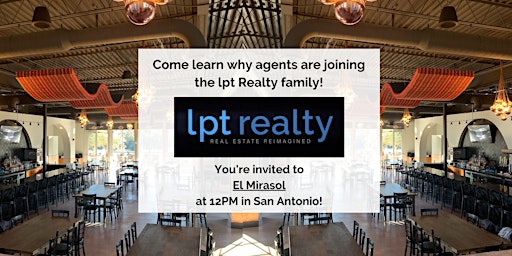 Imagem principal do evento lpt Realty Lunch and Learn Rallies TX:  SAN ANTONIO