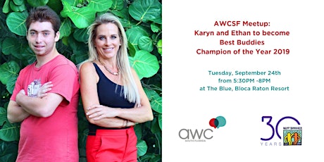 AWCSF Meetup: Karyn and Ethan to become Best Buddies Champion of the Year primary image
