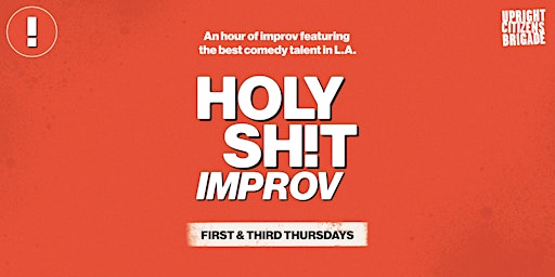 Holy Shit Improv, Live and LIVESTREAMED! primary image