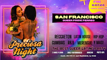 Imagem principal do evento PRECIOSA - San Francisco - Queer Pride Perreo
