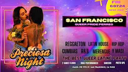 PRECIOSA - San Francisco - Queer Pride Perreo