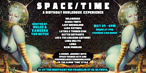 SPACE/TIME - A Birthday Burlesque Experience primary image