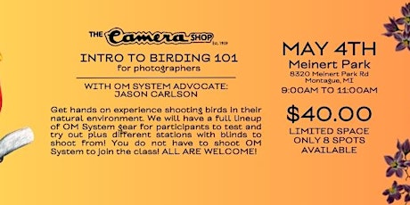 Intro to Birding for Photographers with OM System Advocate Jason Carlson