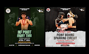 IKF POINT MUAY THAI - PBSC POINT BOXING SPARRING CIRCUIT - MOORPARK, CA