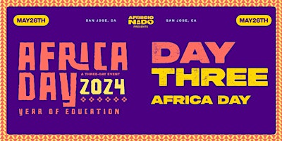 Afriicionado Presents Africa Day 2024 (Event Three) primary image