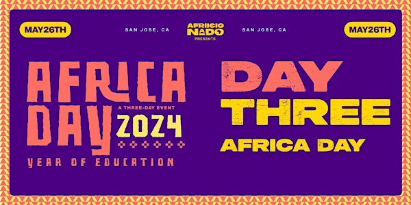 Afriicionado Presents Africa Day 2024 (Event Three)