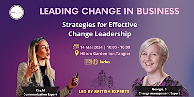 Leading Change In Buisness: Strategies for Effective Change Leadership primary image