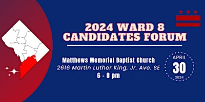 2024  Ward 8 Candidates Forum primary image