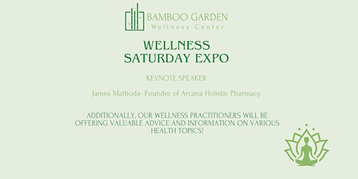 Wellness Saturday Expo primary image