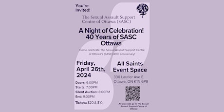 A Night of Celebration: 40 Years of SASC Ottawa