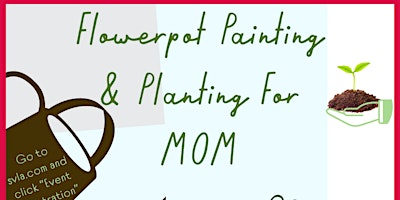 Imagem principal de Flowerpot Painting and Planting for Mom