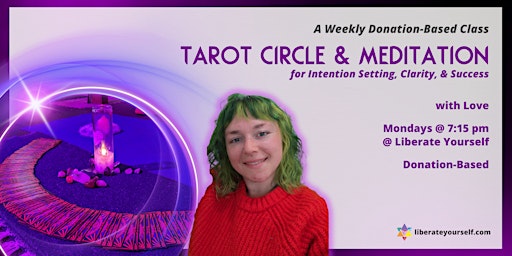 Tarot Circle & Meditation for Intention Setting, Clarity, & Success primary image