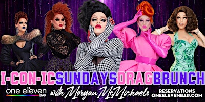 Imagem principal de I·CON·IC SUNDAYS Drag Brunch - May 26th - 11am Show