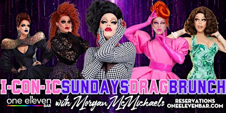 I·CON·IC SUNDAYS Drag Brunch - May 26th - 11am Show