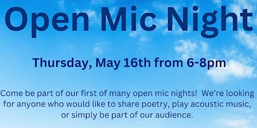 Image principale de Open Mic Night at Lyphos Family Health