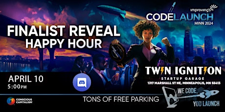 CodeLaunch MN 2024 Finalists Reveal & Happy Hour – Hosted by Twin Ignition