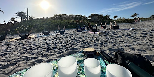 Primaire afbeelding van YogaSix Palm Beach Gardens Pink Moon Flow at Juno Beach Pier North