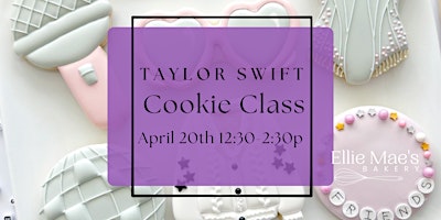 Taylor Swift Cookie Decorating Class primary image