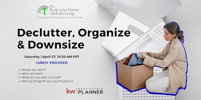Hauptbild für Declutter, Organize & Downsize