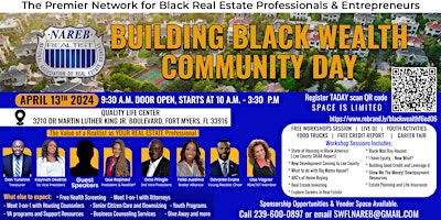 Building Black Wealth Community Day, Career Fair, Estate planning, Buy Real Estate & Invest primary image