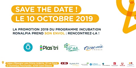 Image principale de Soirée d'Envol Promotion Incubation Saint-Etienne 2019