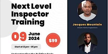 Imagem principal de Next Level Inspector Training