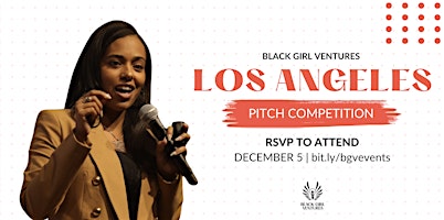 Primaire afbeelding van BGV Pitch Tour Los Angeles