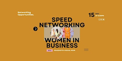 Immagine principale di Speed Networking - Women in Business 