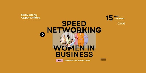 Image principale de Speed Networking - Women in Business