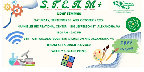 S.T.E.A.M.  P.L.U.S	 2- Day Seminar