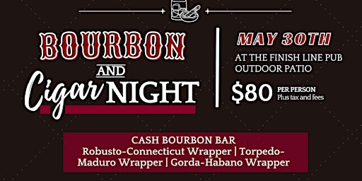 Bourbon and Cigar Night 2024 primary image