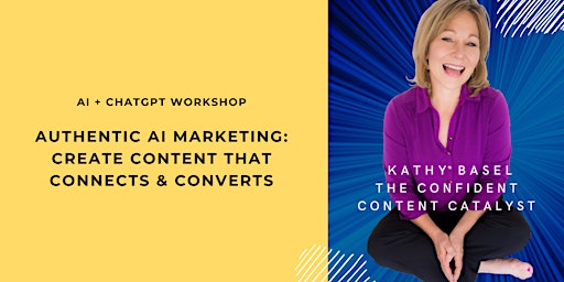 Authentic AI Marketing: Create Content that Connects & Converts primary image