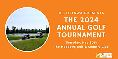 IES Ottawa 2024 Annual Golf Tournament primary image