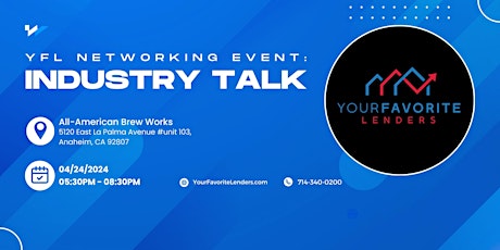 YFL Networking Event: Industry Talk