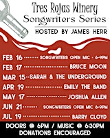 Immagine principale di emily the band | Songwriters Series Hosted by James Herr 