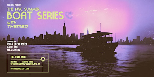 NYC Boat Series: Y2K Themed