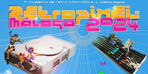 Imagem principal do evento RetroPixel Málaga 2024