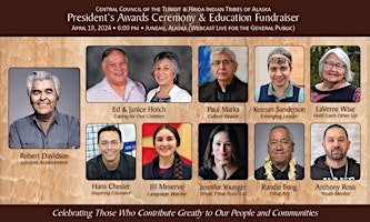 Imagem principal do evento Tlingit & Haida President's Awards Ceremony & Education Fundraiser