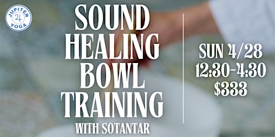 Imagem principal do evento Sound Healing Bowl Training