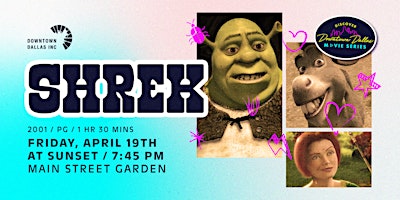 Discover Downtown Dallas Movie Series: Shrek primary image