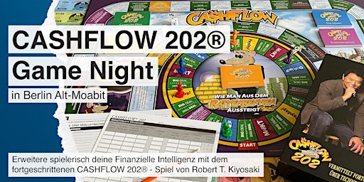 Primaire afbeelding van CASHFLOW 202® Game Night Berlin - Erweitere Deine Finanzielle Intelligenz