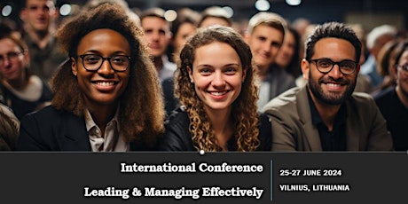 Imagen principal de International Conference on Leading & Managing Effectively
