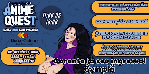 Imagem principal do evento Campinas AnimeQuest