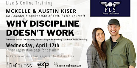 Why Discipline Doesn't Work with Mckelle & Austin Kiser