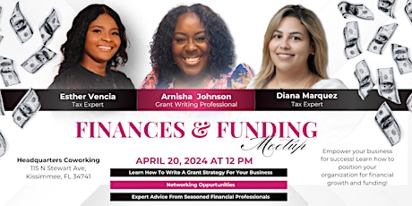 Networking Event - Like A Boss Meetup : Finances  & Funding