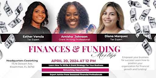 Networking Event - Like A Boss Meetup : Finances  & Funding primary image