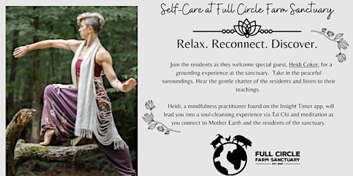 Imagem principal de Self-Care at Full Circle Farm Sanctuary