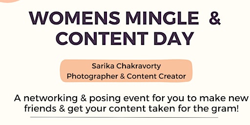 Womens' Mingle & Content Day primary image