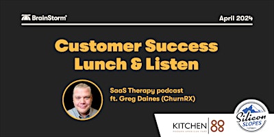 Primaire afbeelding van Customer Success Lunch & Listen