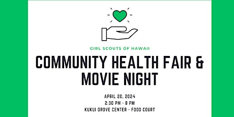 Community Health Fair and Girl Scout Alumni Night